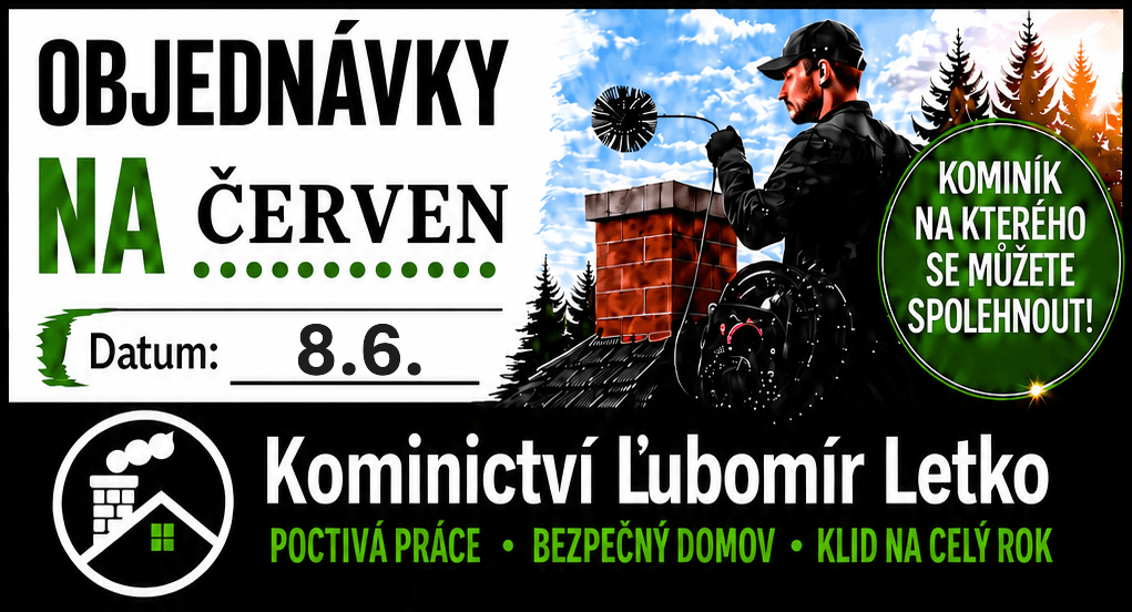 Obrázek k aktualitě Nabídka kominických služeb 08. 06. 2026 